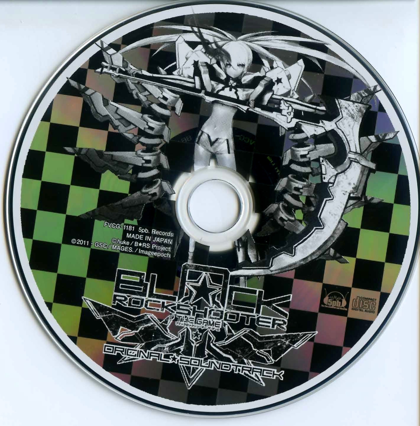 BLACK☆ROCK SHOOTER THE GAME ORIGINAL SOUNDTRACK (2011) MP3